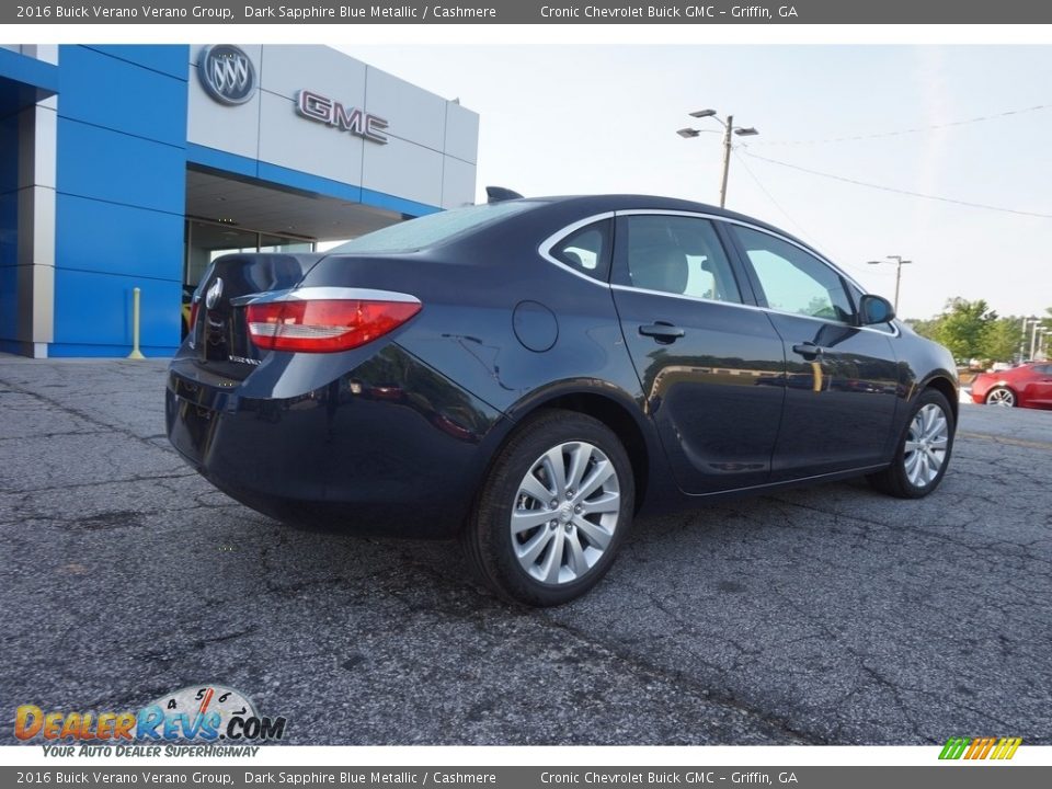 2016 Buick Verano Verano Group Dark Sapphire Blue Metallic / Cashmere Photo #7