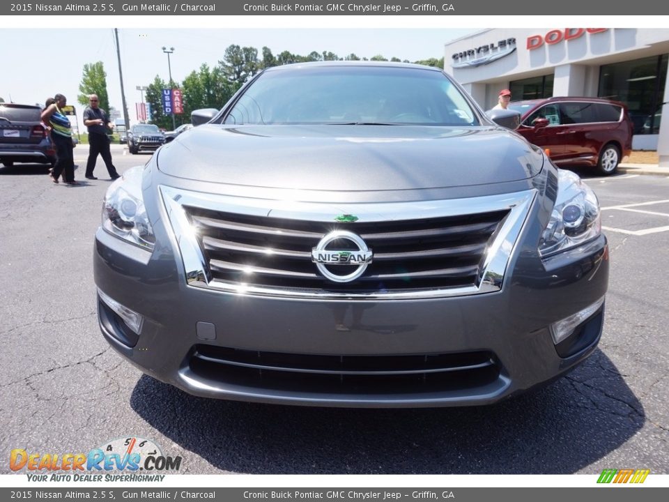 2015 Nissan Altima 2.5 S Gun Metallic / Charcoal Photo #2