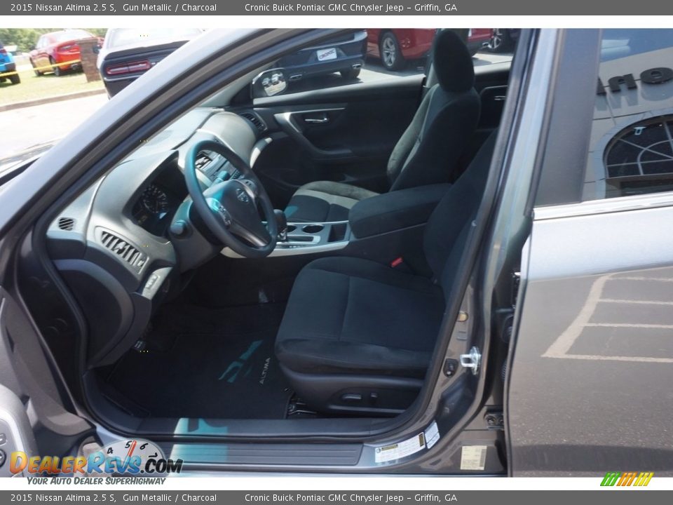 2015 Nissan Altima 2.5 S Gun Metallic / Charcoal Photo #10