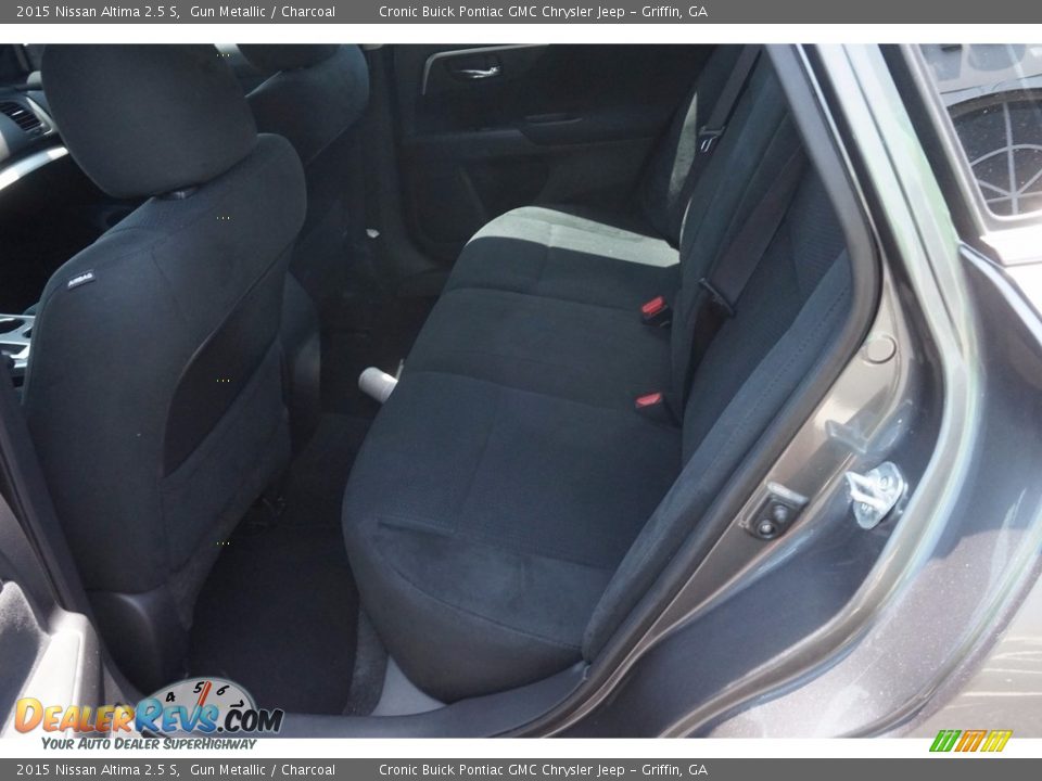 2015 Nissan Altima 2.5 S Gun Metallic / Charcoal Photo #14