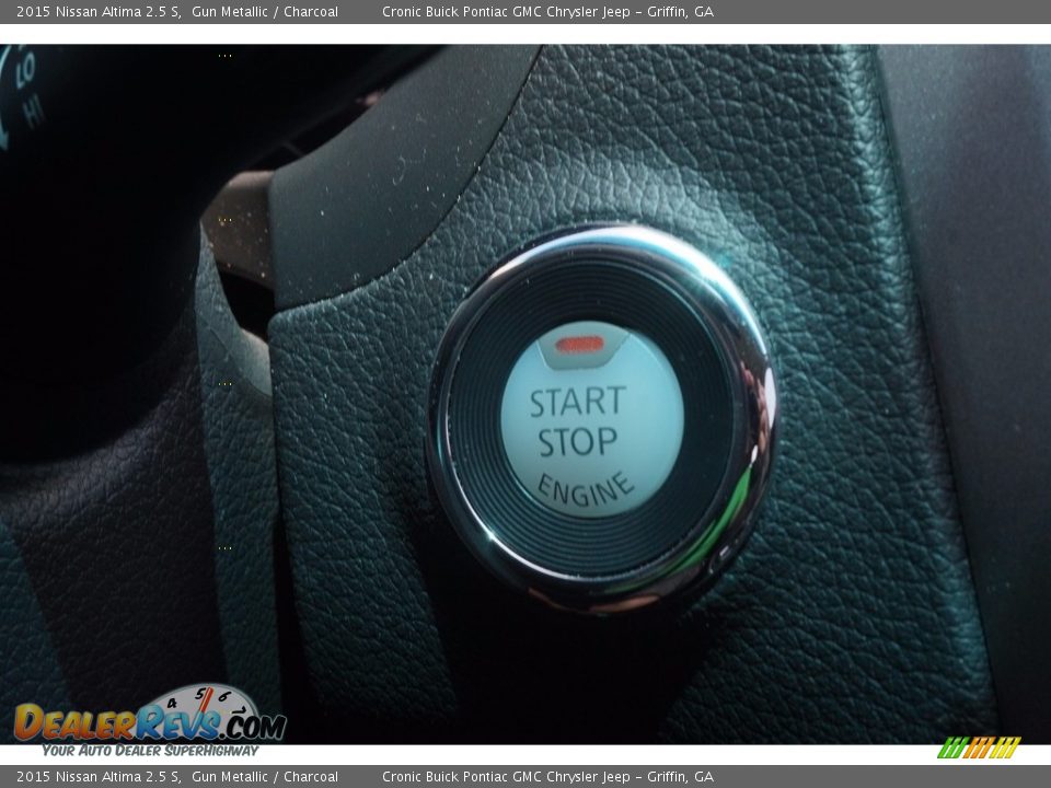2015 Nissan Altima 2.5 S Gun Metallic / Charcoal Photo #21