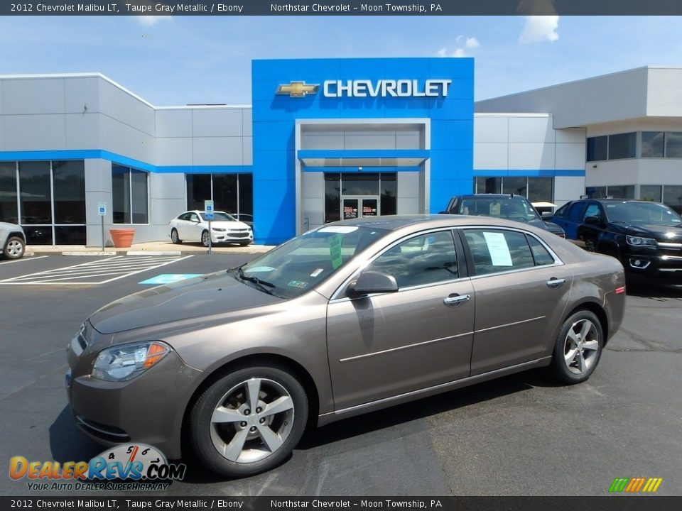 2012 Chevrolet Malibu LT Taupe Gray Metallic / Ebony Photo #1