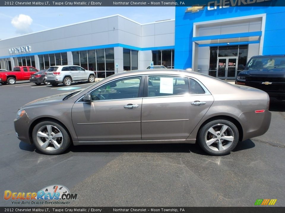 2012 Chevrolet Malibu LT Taupe Gray Metallic / Ebony Photo #3