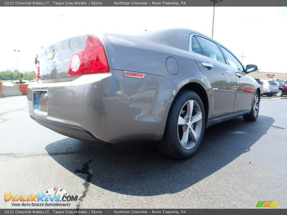 2012 Chevrolet Malibu LT Taupe Gray Metallic / Ebony Photo #8