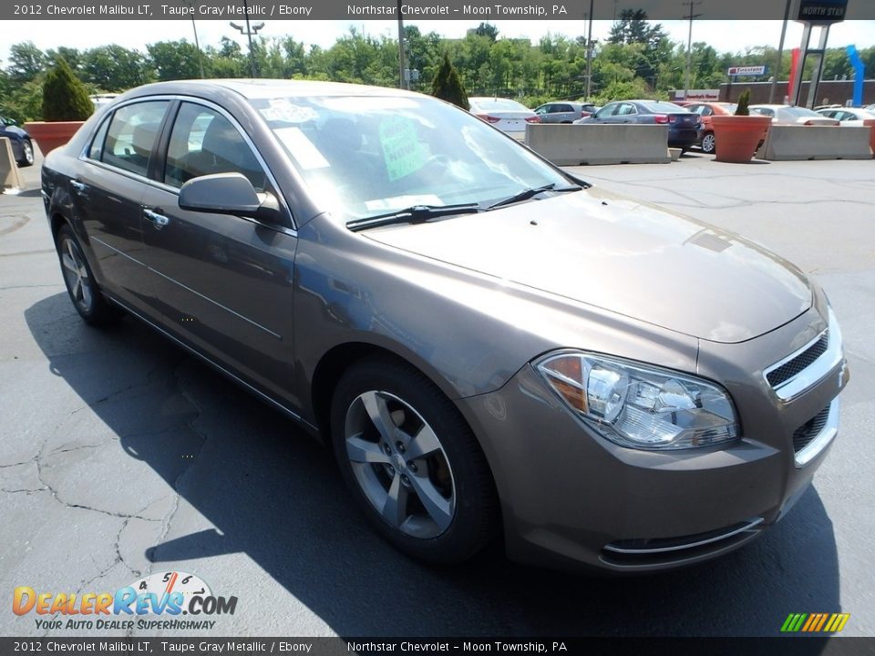 2012 Chevrolet Malibu LT Taupe Gray Metallic / Ebony Photo #10