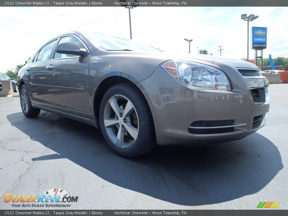 2012 Chevrolet Malibu LT Taupe Gray Metallic / Ebony Photo #11