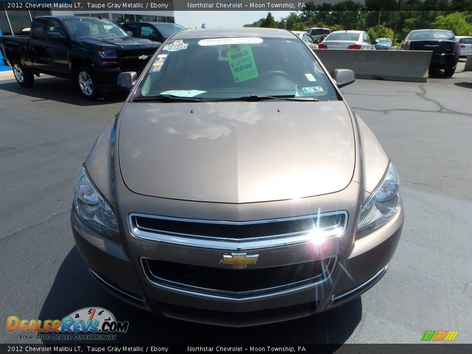 2012 Chevrolet Malibu LT Taupe Gray Metallic / Ebony Photo #12