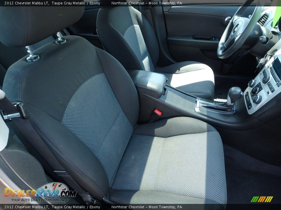 2012 Chevrolet Malibu LT Taupe Gray Metallic / Ebony Photo #14