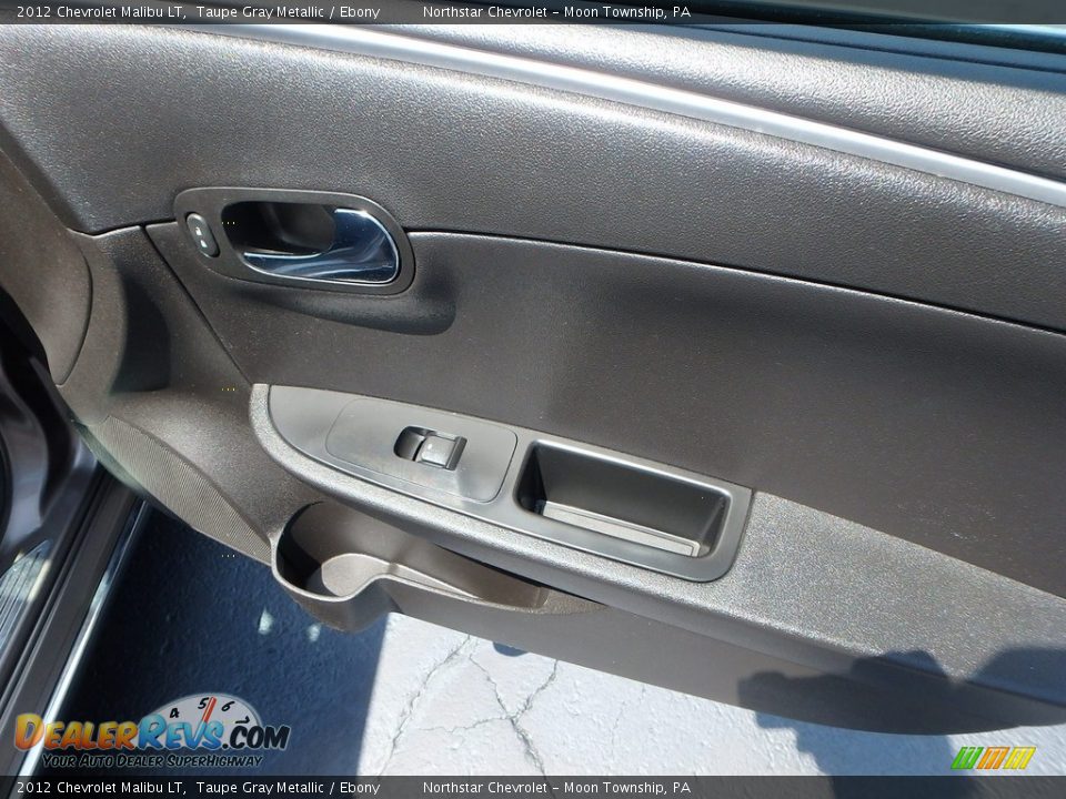 2012 Chevrolet Malibu LT Taupe Gray Metallic / Ebony Photo #16
