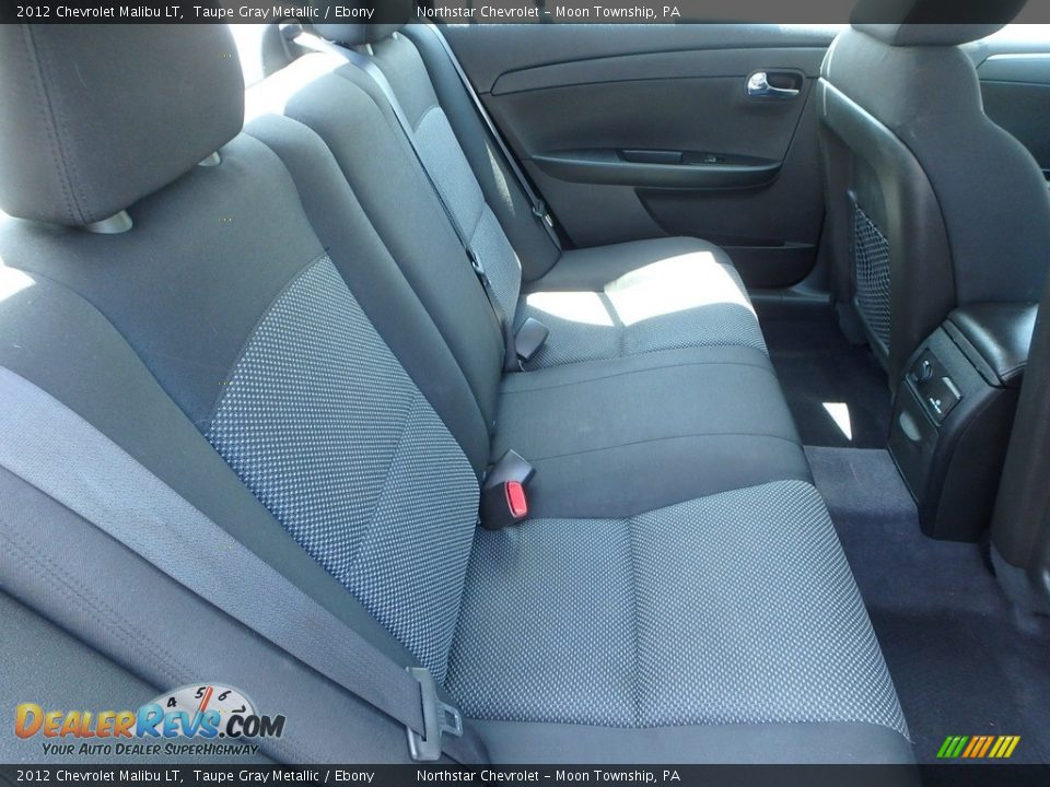 2012 Chevrolet Malibu LT Taupe Gray Metallic / Ebony Photo #17