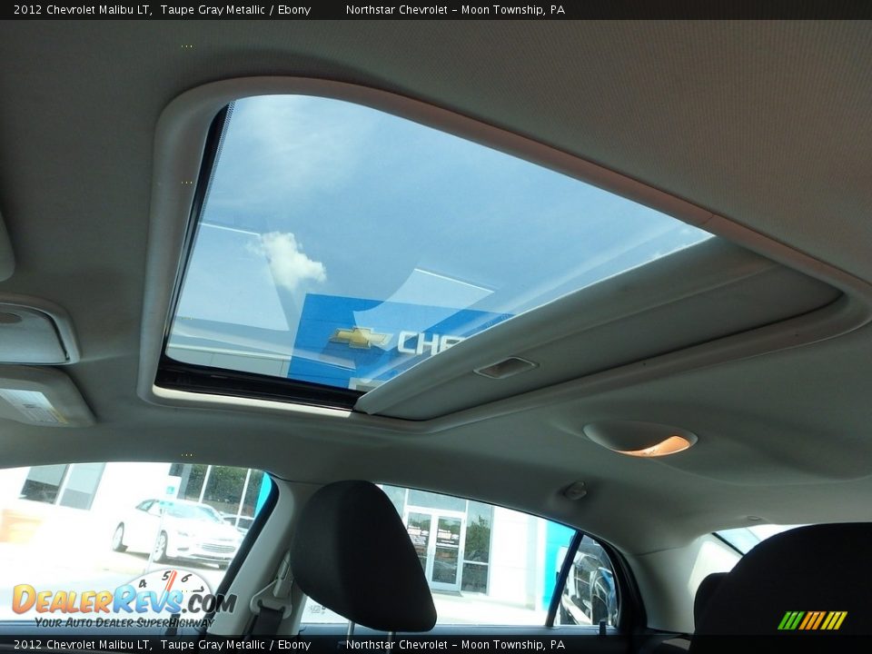 2012 Chevrolet Malibu LT Taupe Gray Metallic / Ebony Photo #26