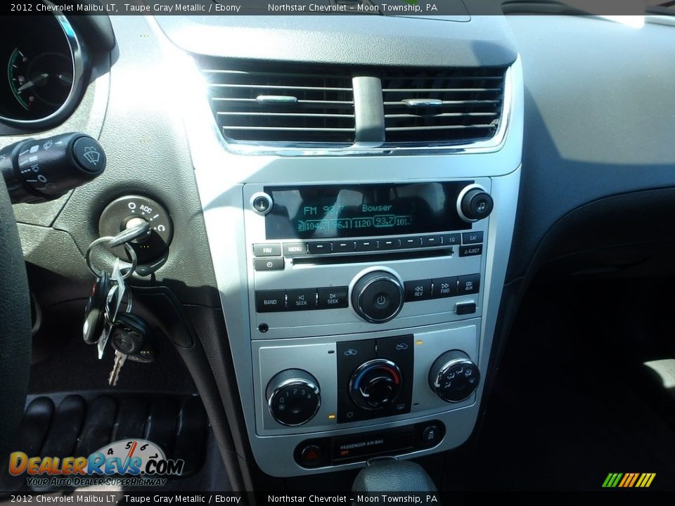 2012 Chevrolet Malibu LT Taupe Gray Metallic / Ebony Photo #28