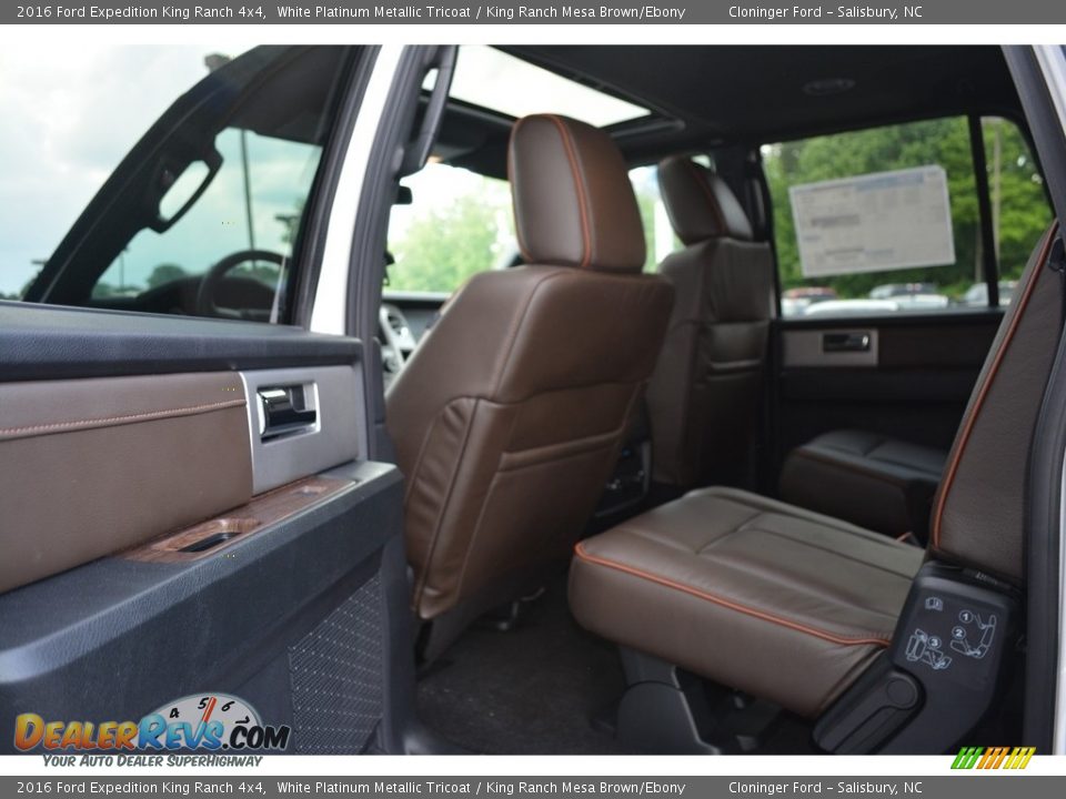Rear Seat of 2016 Ford Expedition King Ranch 4x4 Photo #10