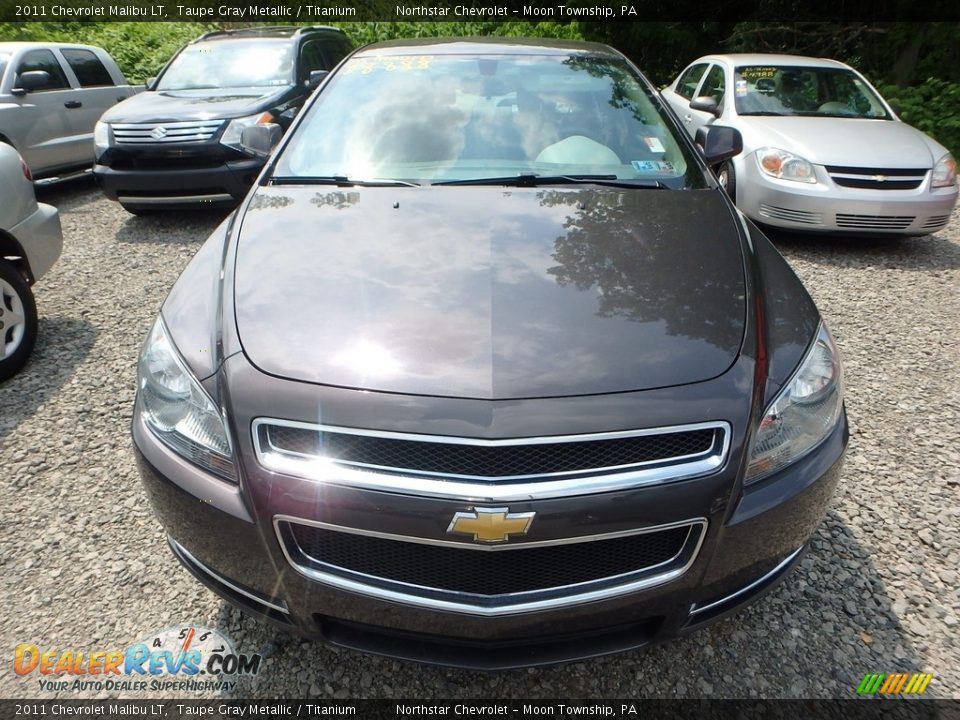 2011 Chevrolet Malibu LT Taupe Gray Metallic / Titanium Photo #6