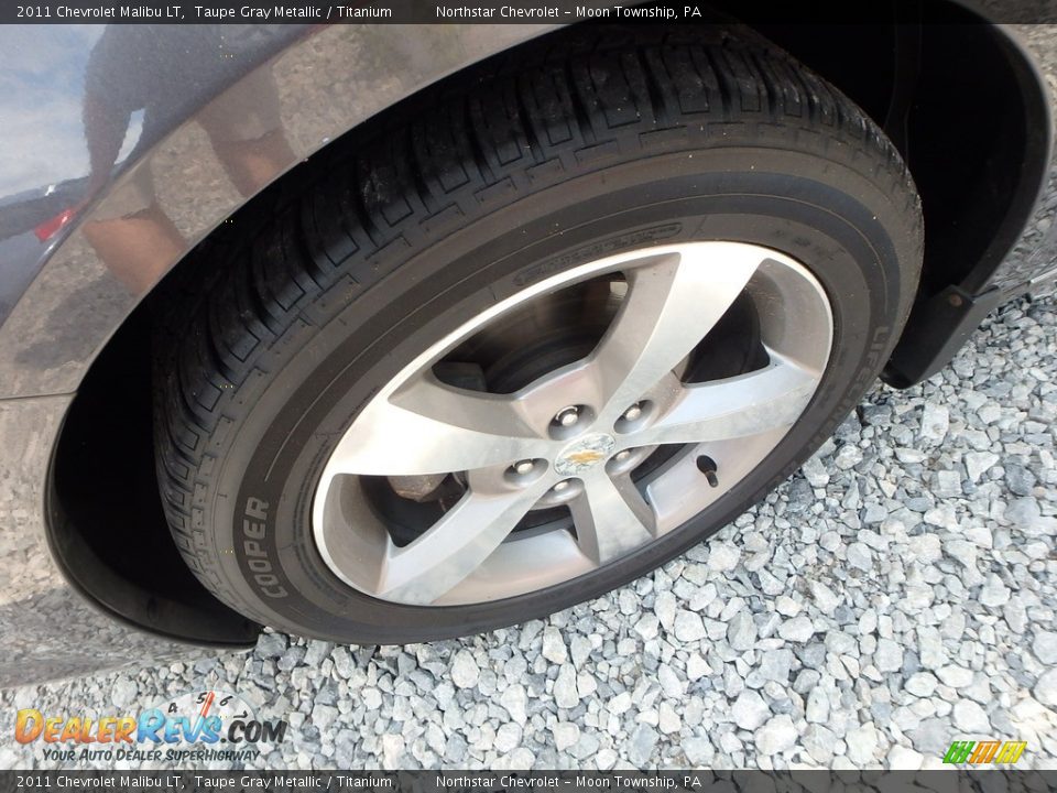 2011 Chevrolet Malibu LT Taupe Gray Metallic / Titanium Photo #7