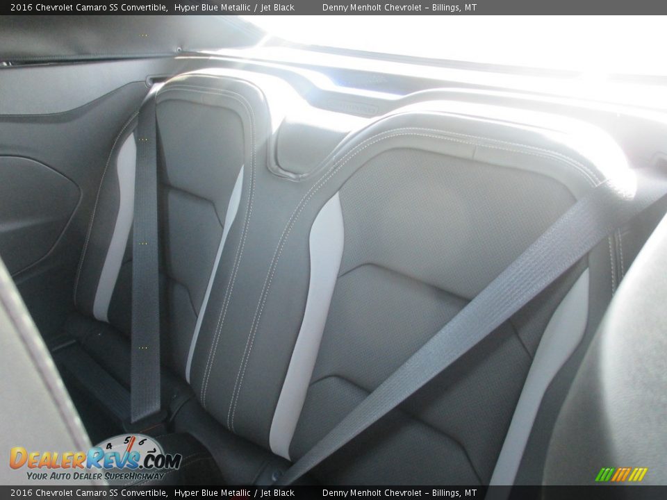 2016 Chevrolet Camaro SS Convertible Hyper Blue Metallic / Jet Black Photo #12