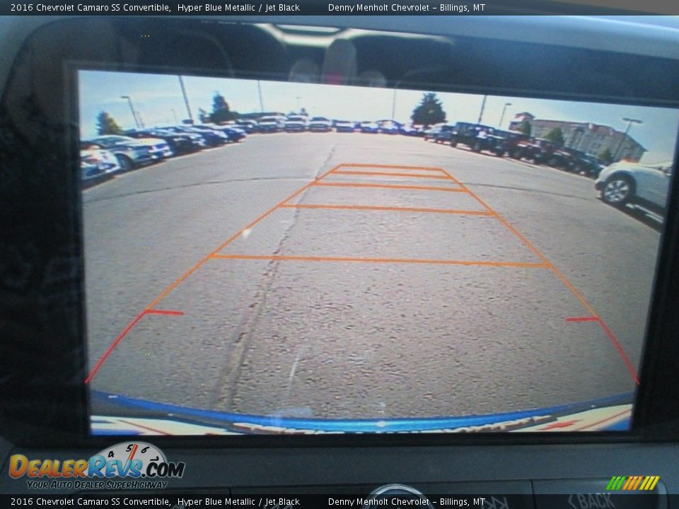 2016 Chevrolet Camaro SS Convertible Hyper Blue Metallic / Jet Black Photo #17