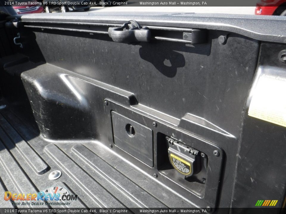 2014 Toyota Tacoma V6 TRD Sport Double Cab 4x4 Black / Graphite Photo #9