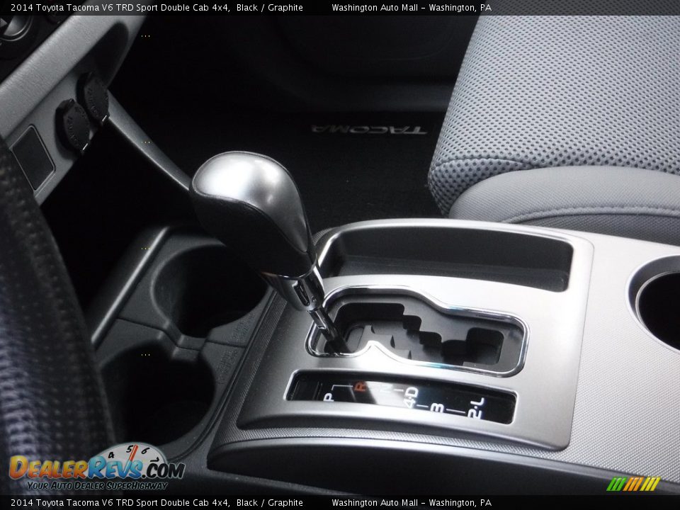 2014 Toyota Tacoma V6 TRD Sport Double Cab 4x4 Black / Graphite Photo #15