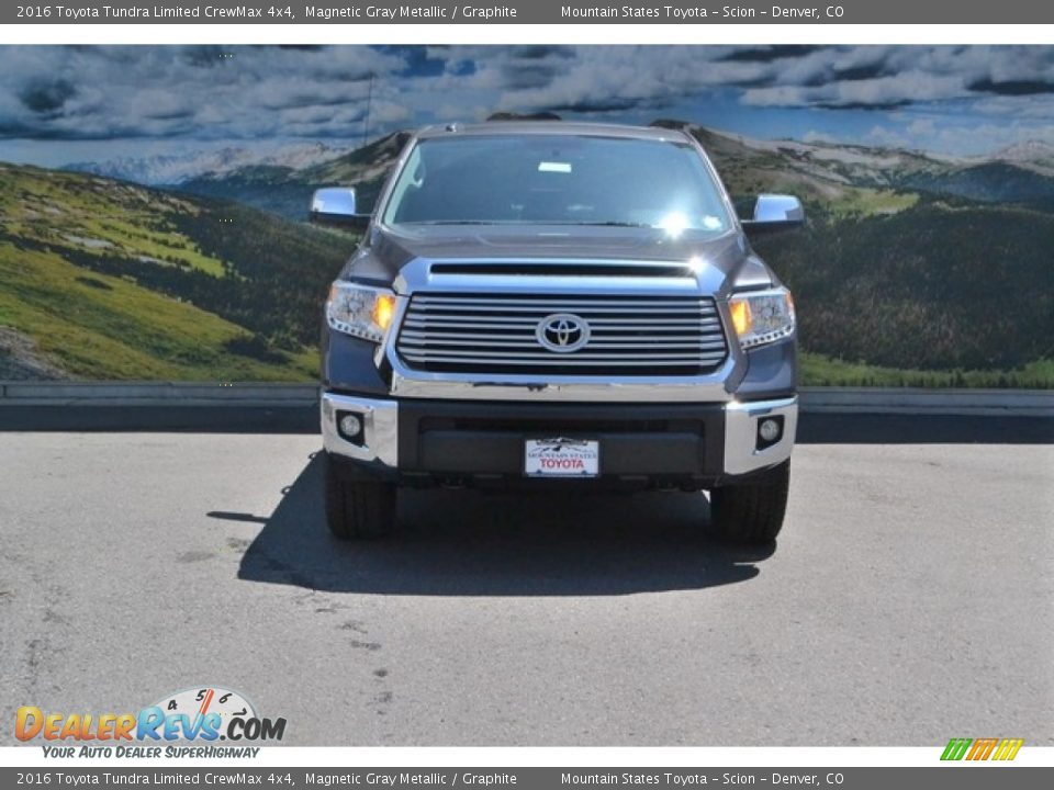 2016 Toyota Tundra Limited CrewMax 4x4 Magnetic Gray Metallic / Graphite Photo #2