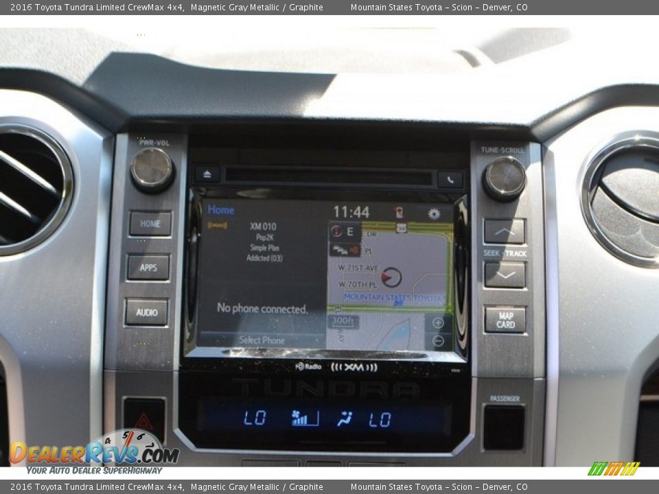 2016 Toyota Tundra Limited CrewMax 4x4 Magnetic Gray Metallic / Graphite Photo #6