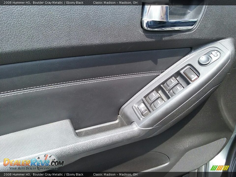 2008 Hummer H3 Boulder Gray Metallic / Ebony Black Photo #3