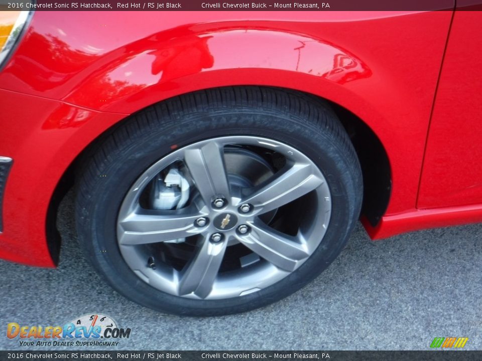 2016 Chevrolet Sonic RS Hatchback Wheel Photo #3