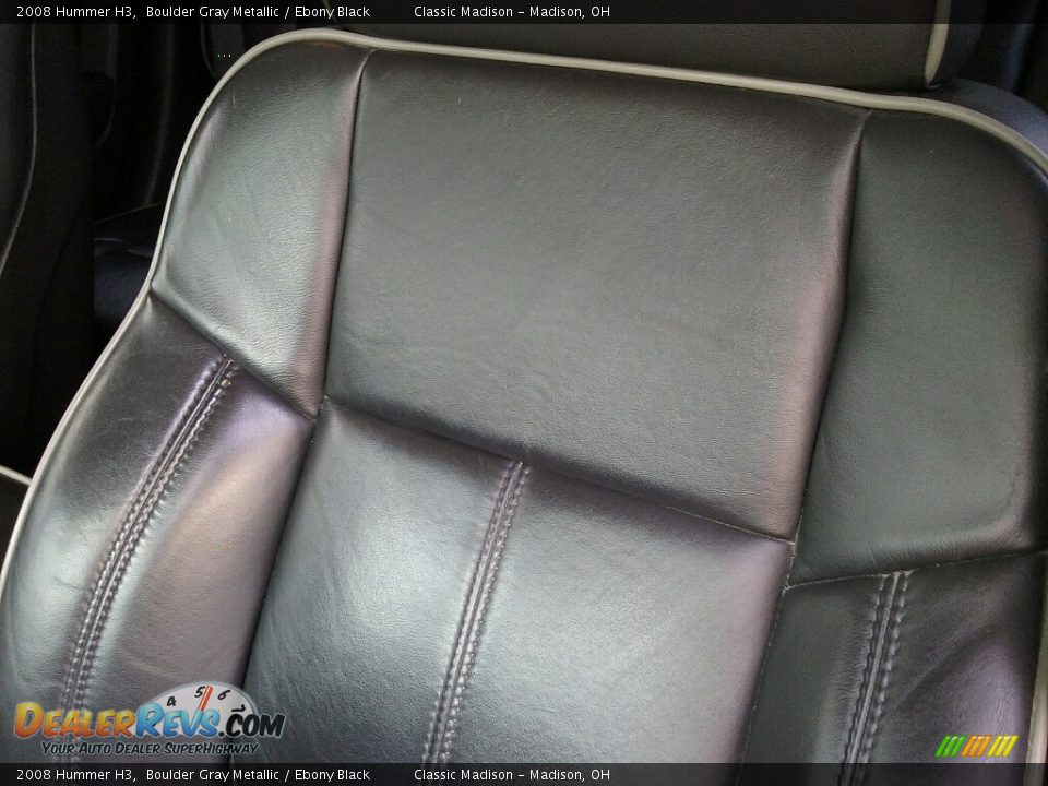 2008 Hummer H3 Boulder Gray Metallic / Ebony Black Photo #5