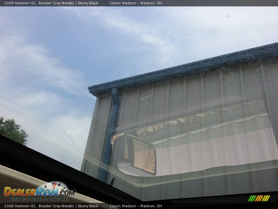 2008 Hummer H3 Boulder Gray Metallic / Ebony Black Photo #7