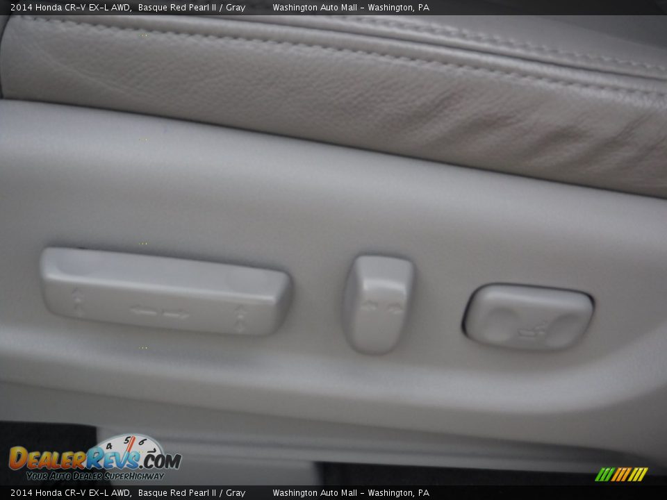 2014 Honda CR-V EX-L AWD Basque Red Pearl II / Gray Photo #15