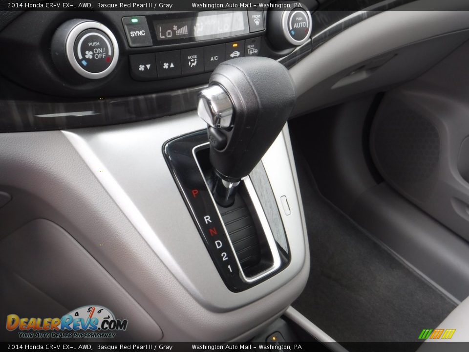 2014 Honda CR-V EX-L AWD Basque Red Pearl II / Gray Photo #18