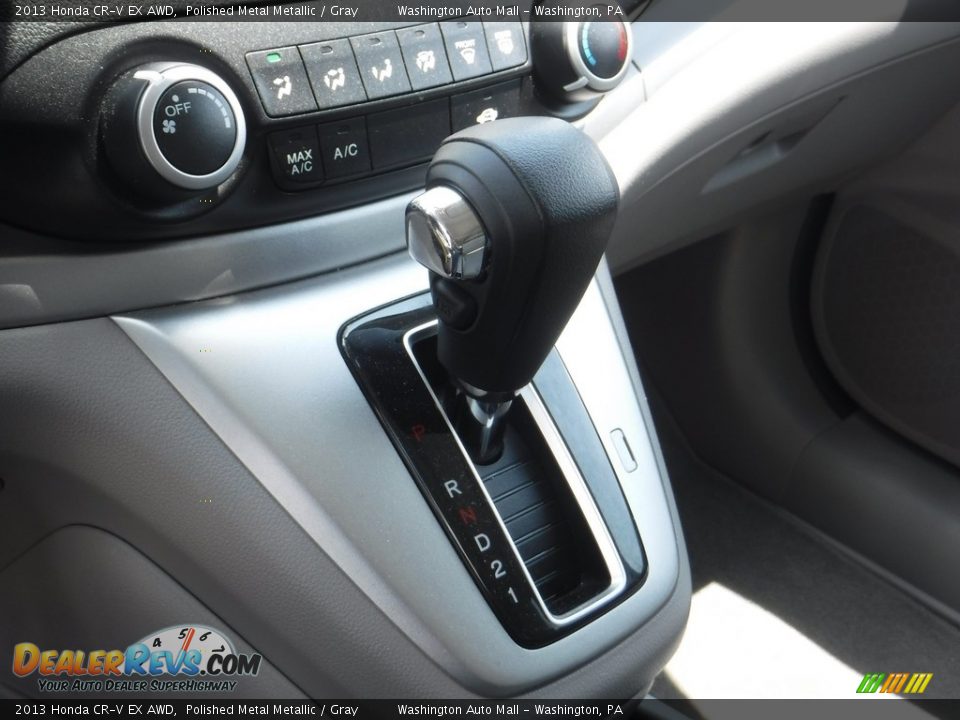 2013 Honda CR-V EX AWD Polished Metal Metallic / Gray Photo #14