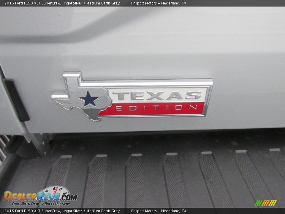 2016 Ford F150 XLT SuperCrew Ingot Silver / Medium Earth Gray Photo #15