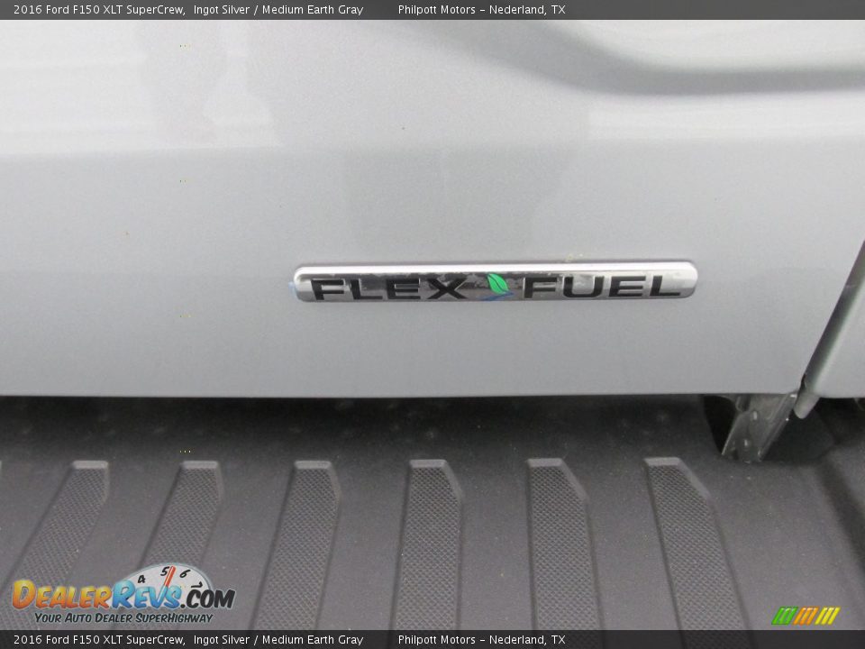 2016 Ford F150 XLT SuperCrew Ingot Silver / Medium Earth Gray Photo #16