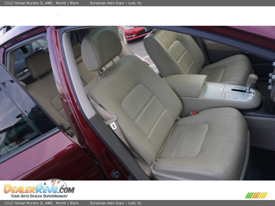 2012 Nissan Murano SL AWD Merlot / Black Photo #10