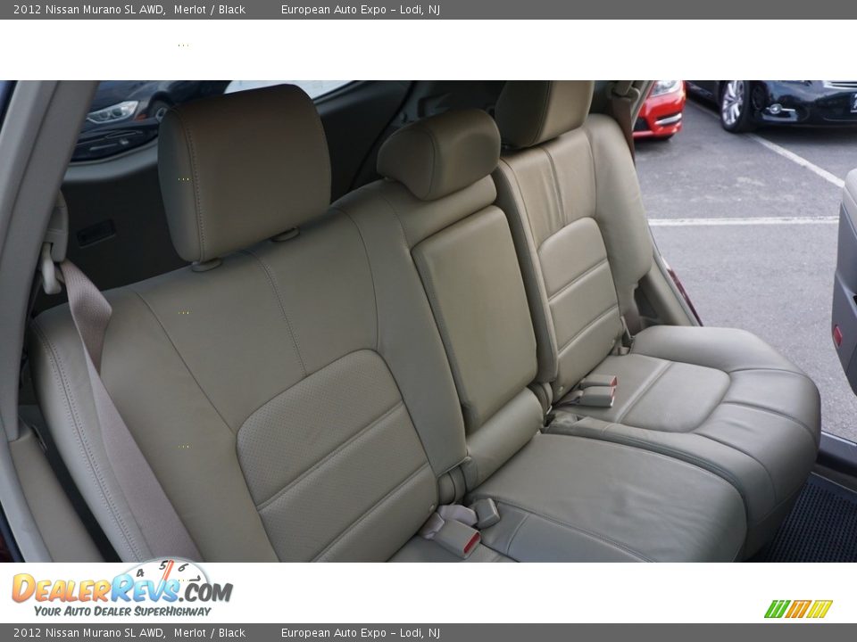 2012 Nissan Murano SL AWD Merlot / Black Photo #11