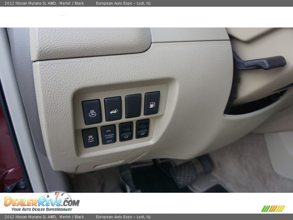 2012 Nissan Murano SL AWD Merlot / Black Photo #14