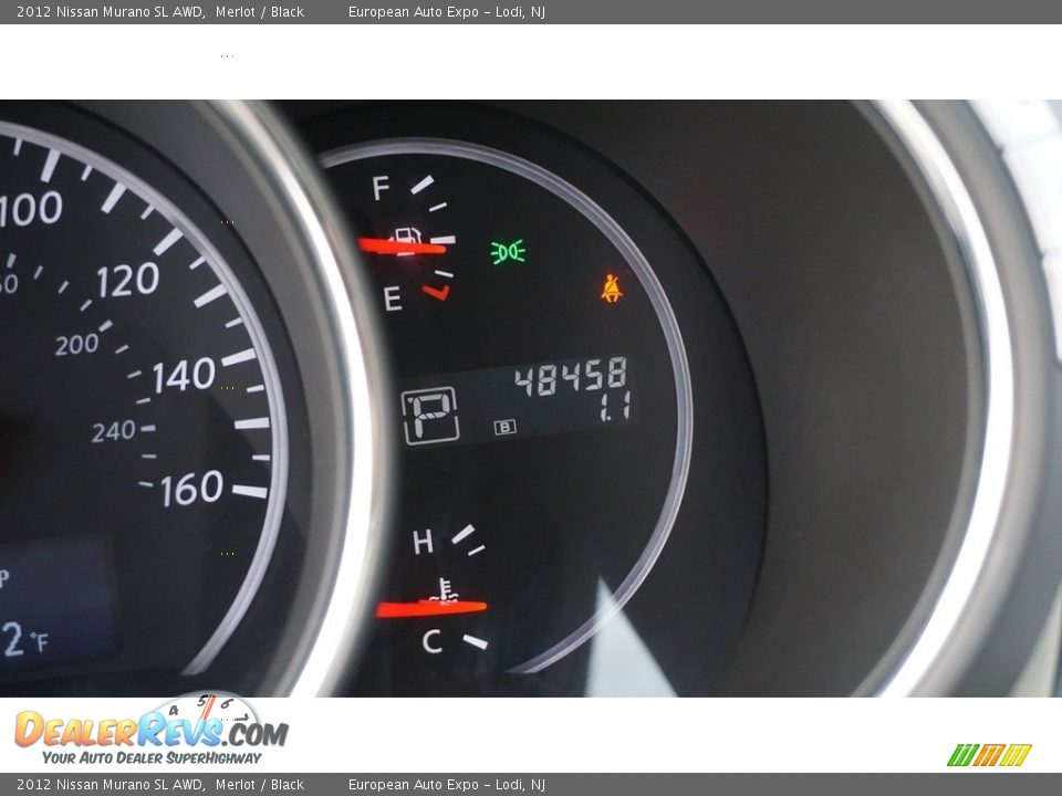 2012 Nissan Murano SL AWD Merlot / Black Photo #18