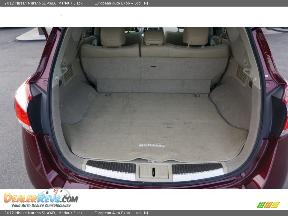 2012 Nissan Murano SL AWD Merlot / Black Photo #26