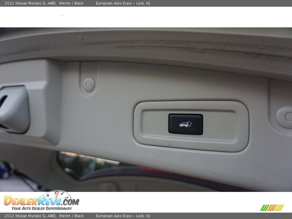 2012 Nissan Murano SL AWD Merlot / Black Photo #27