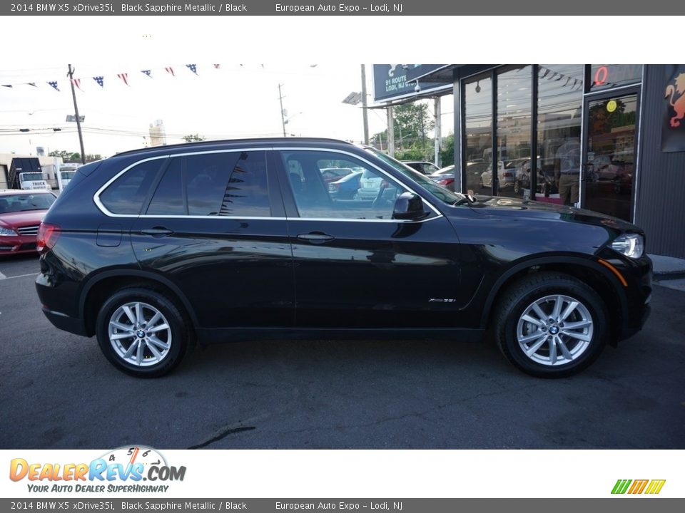 2014 BMW X5 xDrive35i Black Sapphire Metallic / Black Photo #5