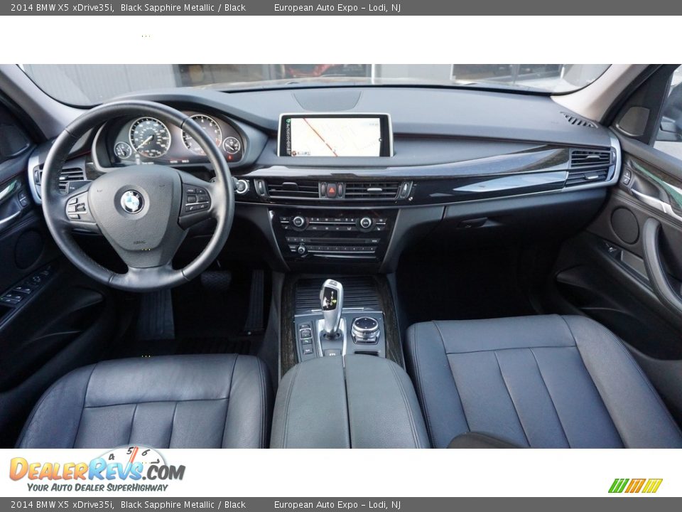 2014 BMW X5 xDrive35i Black Sapphire Metallic / Black Photo #14