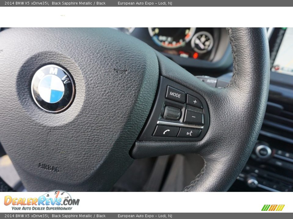 2014 BMW X5 xDrive35i Black Sapphire Metallic / Black Photo #17