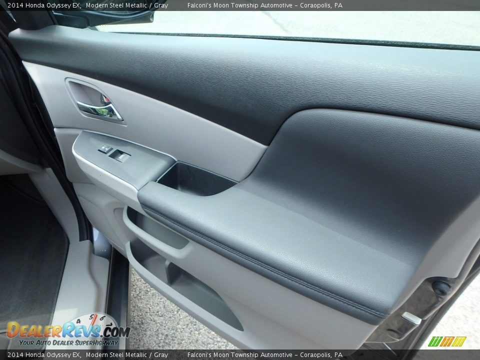 2014 Honda Odyssey EX Modern Steel Metallic / Gray Photo #12
