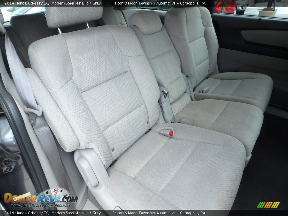 2014 Honda Odyssey EX Modern Steel Metallic / Gray Photo #14
