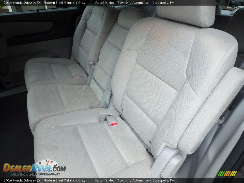 2014 Honda Odyssey EX Modern Steel Metallic / Gray Photo #17