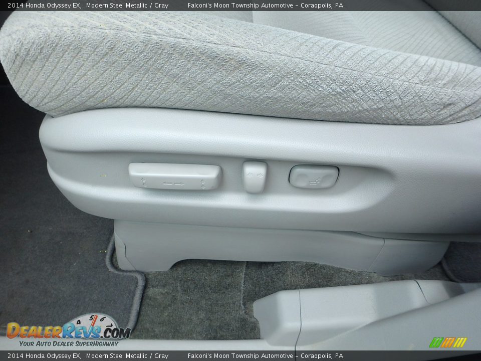 2014 Honda Odyssey EX Modern Steel Metallic / Gray Photo #21