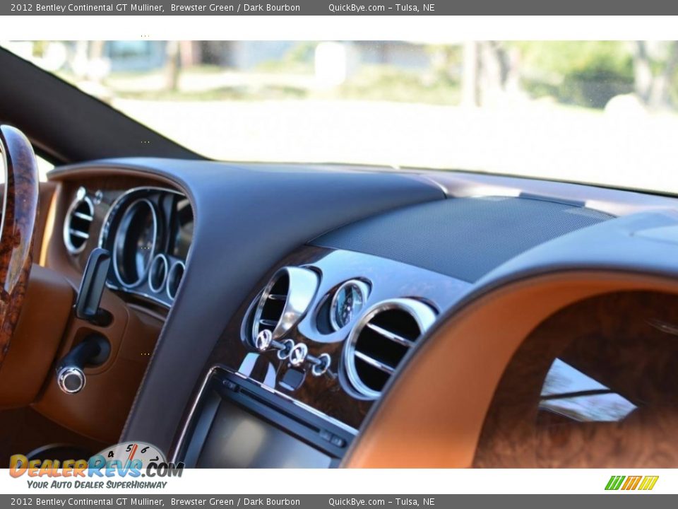 2012 Bentley Continental GT Mulliner Brewster Green / Dark Bourbon Photo #9