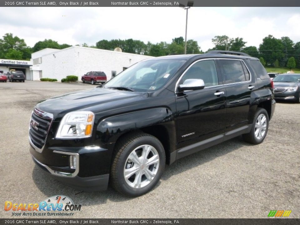 2016 GMC Terrain SLE AWD Onyx Black / Jet Black Photo #1
