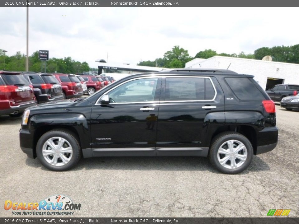 2016 GMC Terrain SLE AWD Onyx Black / Jet Black Photo #2